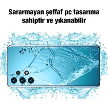 Ally Sm Galaxy S21 Fe Kılıf Kamera Korumalı Ultra Ince Şeffaf Silikon Kılıf