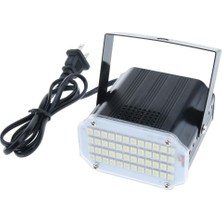 Prettyia 48 Leds Strobe Işık Beyaz Renkler Ses Etkinleştirilmiş Dj Işıklar Aşaması Işık (Yurt Dışından)