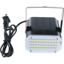 Prettyia 48 Leds Strobe Işık Beyaz Renkler Ses Etkinleştirilmiş Dj Işıklar Aşaması Işık (Yurt Dışından)