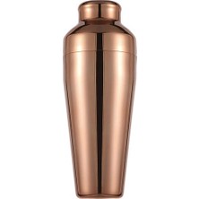Biradlı Fransız Bakır Kokteyl Shaker  Gastrontepe