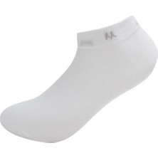 Hemington Pamuklu Kırık Beyaz Ikili Sneaker Çorap Seti