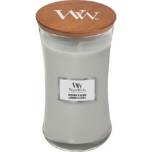 Wood Wick 1666272E Ww Büyük Kavanoz Mum Lavender Cedar