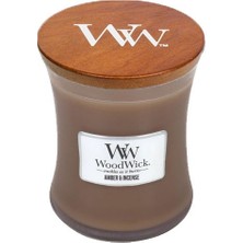 Wood Wick 92041E Ww Orta Kavanoz Mum Amber And Incense