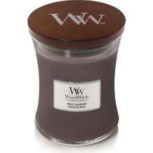 Wood Wick 92024E Ww Orta Kavanoz Mum Suede/sndlwd