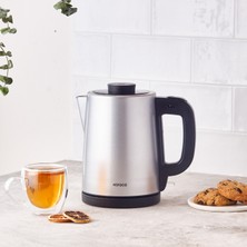 Karaca Karaca Tea Break Silver Inox Çelik Su Isıtıcı & Çay Makinesi