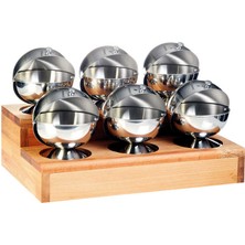 Biradlı Altılı Küre Baharatlık