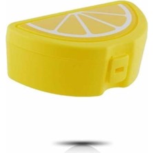 Limon Model Lunch Box Saklama Kabı - Çatal Kaşık Hediyeli