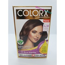 Colorx Saç Boyası Set - 6.38 Kadife Kahve