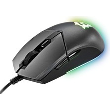 Hector Emporium Msi Clutch GM11 Gaming Mouse, Rgb LED Aydinlatma, Altin Kaplama USB Baglanti