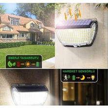 UpWay 160 LED Yansımalı Yeni Model Solar Güneş Enerjili Sensörlü Lamba