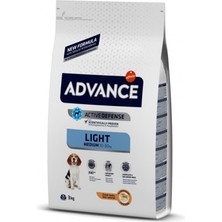 Advance dog  Medıum Lıght 3 Kg