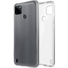 Happycase Realme C21Y Kılıf Lüx Şeffaf Silikon