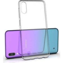 Happycase Samsung Galaxy M10 Kılıf Lüx Şeffaf Silikon