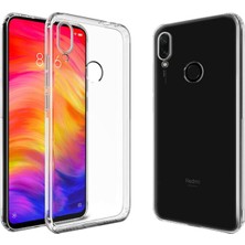 Happycase Xiaomi Redmi Note 7 Kılıf Lüx Şeffaf Silikon