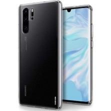 Dijimedia Huawei P30 Pro Kılıf Lüx Şeffaf Silikon - Şeffaf