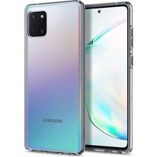 Dijimedia Samsung Galaxy A81 / Note 10 Lite Kılıf Lüx Şeffaf Silikon