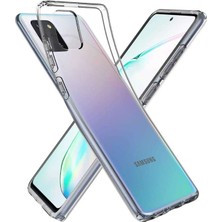 Dijimedia Samsung Galaxy A81 / Note 10 Lite Kılıf Lüx Şeffaf Silikon