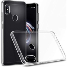 Dijimedia Xiaomi Redmi Note 6 Pro Kılıf Lüx Şeffaf Silikon - Şeffaf