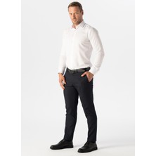 Süvari Normal Bel Normal Paça Slim Fit Lacivert Erkek Pantolon PN1014100158