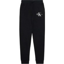 Calvin Klein Dar Paça Siyah Erkek Çocuk Eşofman Altı IU0IU00285