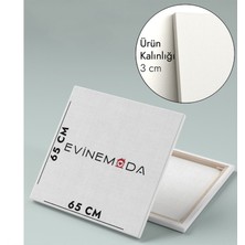 Evine Moda Osmanlı Arması Tek Parça Kare 65 x 65 cm