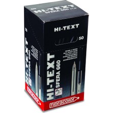 Hi-Text 660-S Tükenmez Kalem 1.0 Siyah
