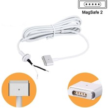 PrimeX Plus Px-Mac2 Apple Macbook A1425 A1435 A1465 A1502 Için 5 Pin T Stili Magsafe 2 Güç Adaptörü Kablosu, Uzunluk: 1, 8 M