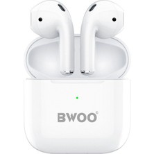 Bwoo Bluetooth Kulaklık Kulakiçi Dokunmatik Kablosuz True Wireless Stereo Ios Android Uyumlu