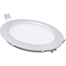 İnoled Sıva Altı Yuvarlak LED Panel Armatür 18W/4000K Doğal Beyaz