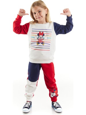 Minnie Mouse Lisanslı Kız Çocuk Eşofman Takım 20171
