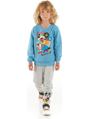 Mickey Mouse Lisanslı Erkek Çocuk Sweatshirt 20068