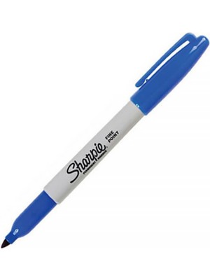 Sharpie 1741833 Fine Permanent Markör Mavi