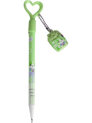 Slm Kalp Başlıklı Versatil Kalem 0.7 MP-2511 - Yeşil