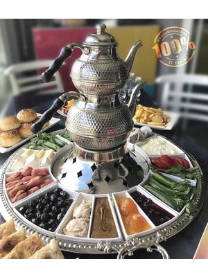 Osmanlı Bakırcılık Bakır Paşa Kahvaltı Seti