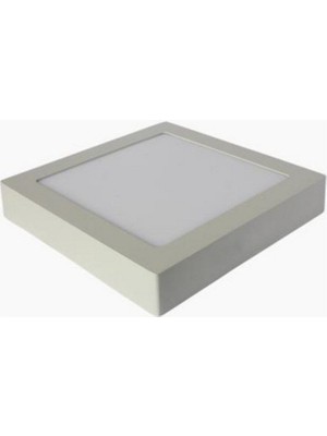 İnoled Sıva Üstü Kare LED Panel Armatür 24W/6500K Beyaz