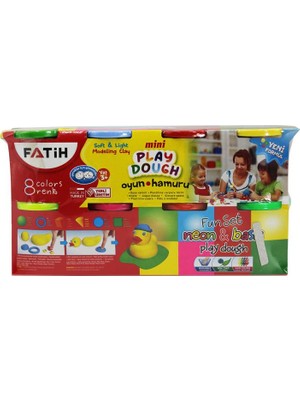 Fatih Mini Oyun Hamuru 8 Renk