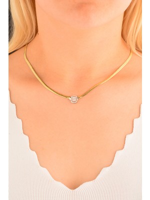 Cebeci 14 Ayar Baget Gerdanlık Kolye