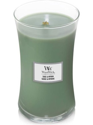 Wood Wick 1666274E Ww Büyük Kavanoz Mum Sage Myrrh