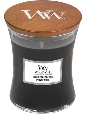 Wood Wick 1666265E Ww Orta Kavanoz Mum Black Pepercorn