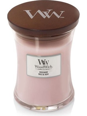 Wood Wick 92025E Ww Orta Kavanoz Mum Rosewood