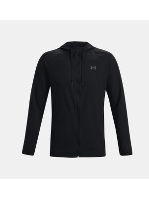 Under Armour Erkek UA Dokuma Perforated Windbreaker Mont 1370499-001