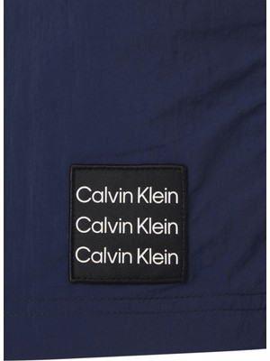 Calvin Klein Mavi Erkek Şort Mayo KM0KM00712 Dca