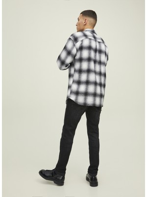 Jack & Jones Düşük Bel Slim Fit Siyah Erkek Denim Pantolon 12212931_JJIGLENN Jjfox Ge 624 Noos