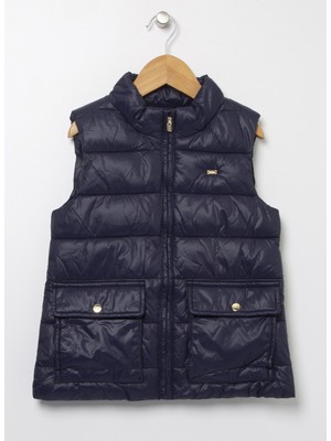 U.S. Polo Assn. Lacivert Kız Çocuk Yelek G084SZ010.000.1447423.VR033