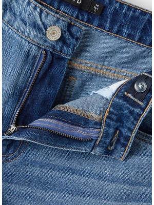 Lmtd Normal Bel Mavi Erkek Çocuk Denim Pantolon Nlmtızza Dnm Des Dad Pant Noos