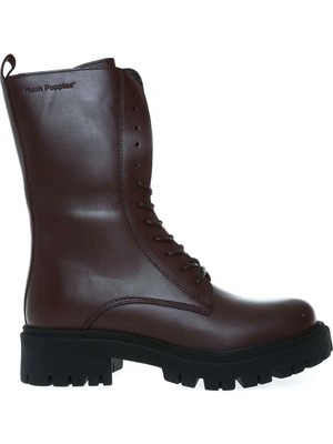 Hush Puppies Deri Kahve Kadın Çizme 031Z101823
