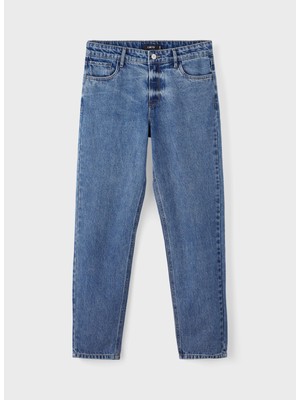 Lmtd Normal Bel Mavi Erkek Çocuk Denim Pantolon Nlmnızza Dnm Dad Pant Noos