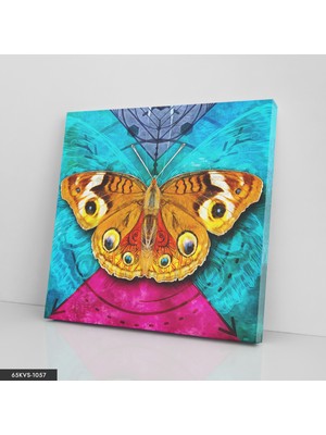 Evine Moda Kelebek Tek Parça Kare 65 x 65 cm