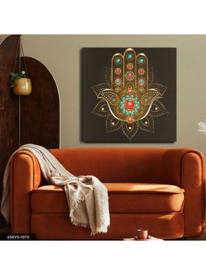 Evine Moda Fatıma Eli Tek Parça Kare 65 x 65 cm