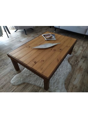 Uğurlu Baylar Doğal Ağaç Orta Sehpa